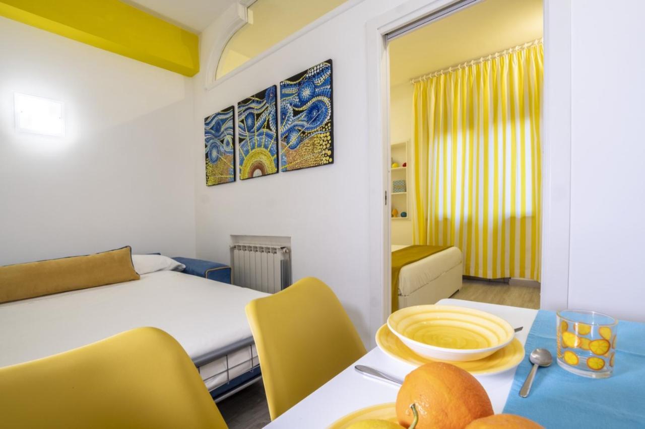 Happy Flat Free Parking Apartment Sorrento Bagian luar foto